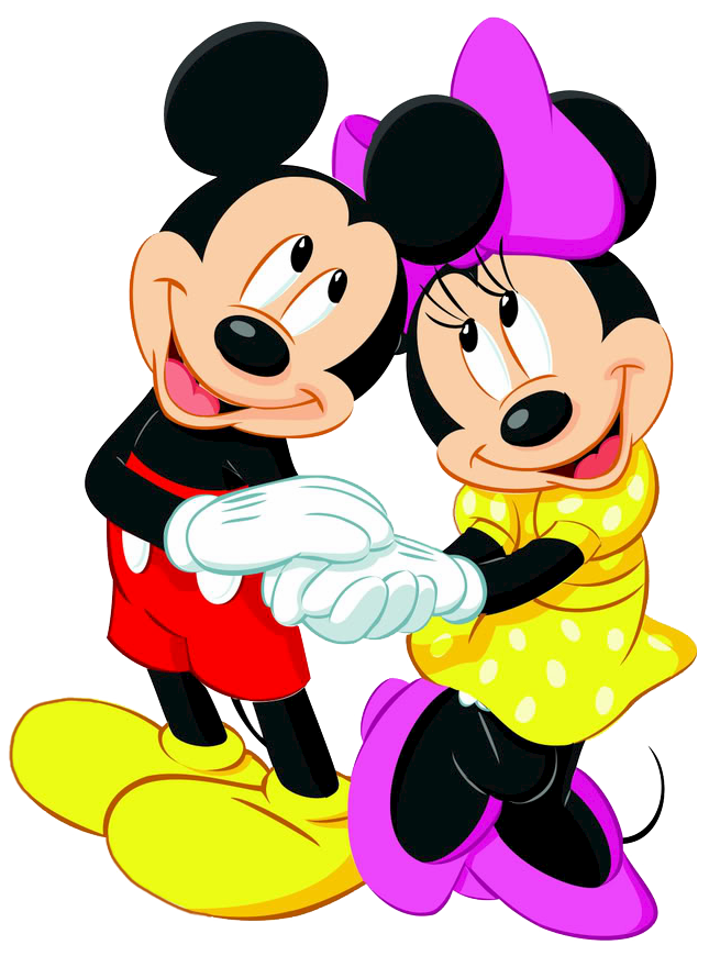 Mickey & Minnie Clipart