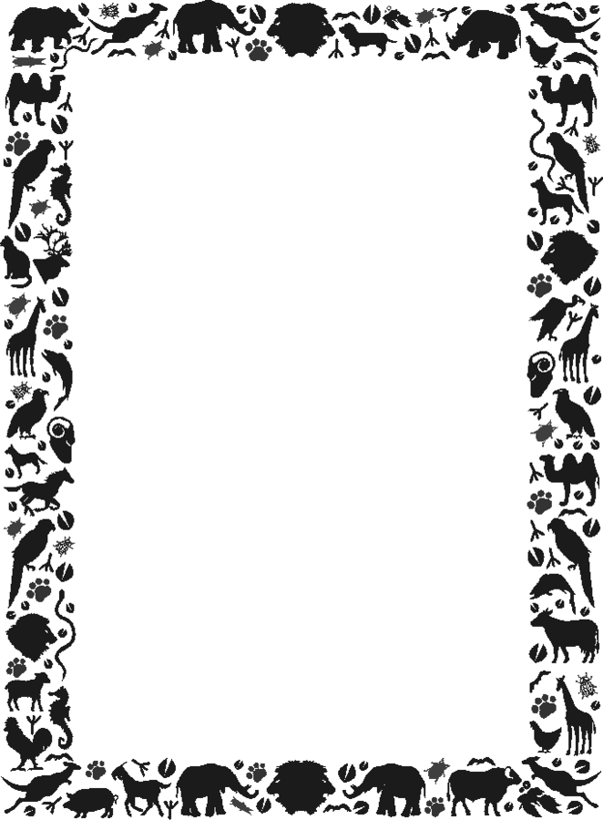 free zebra clipart borders - photo #25