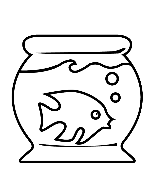 Fish Bowl Coloring