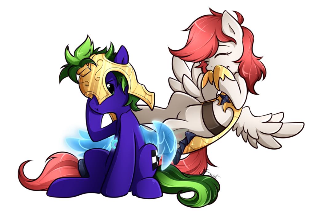 Checkmate and Cherry Blossom by secret-pony on deviantART