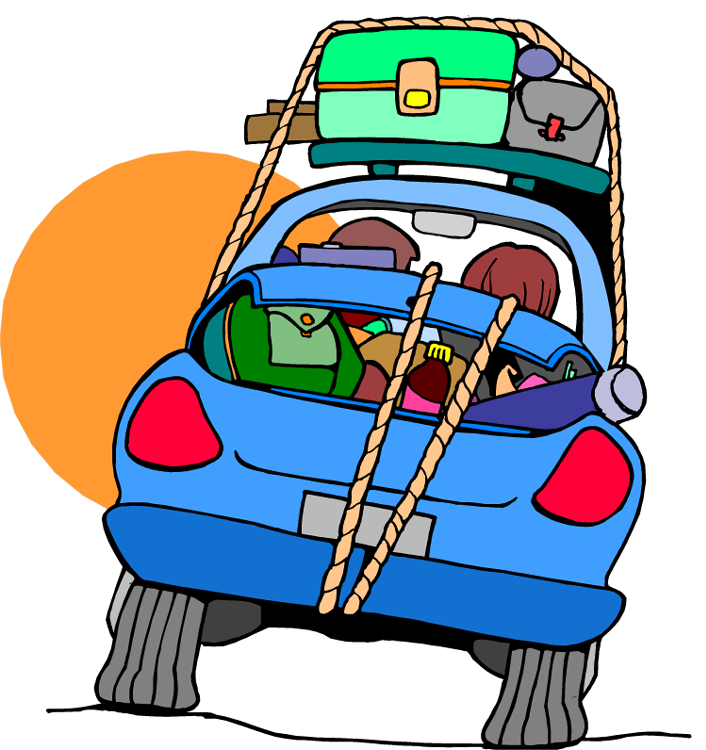Pix For > Family Road Trip Clipart