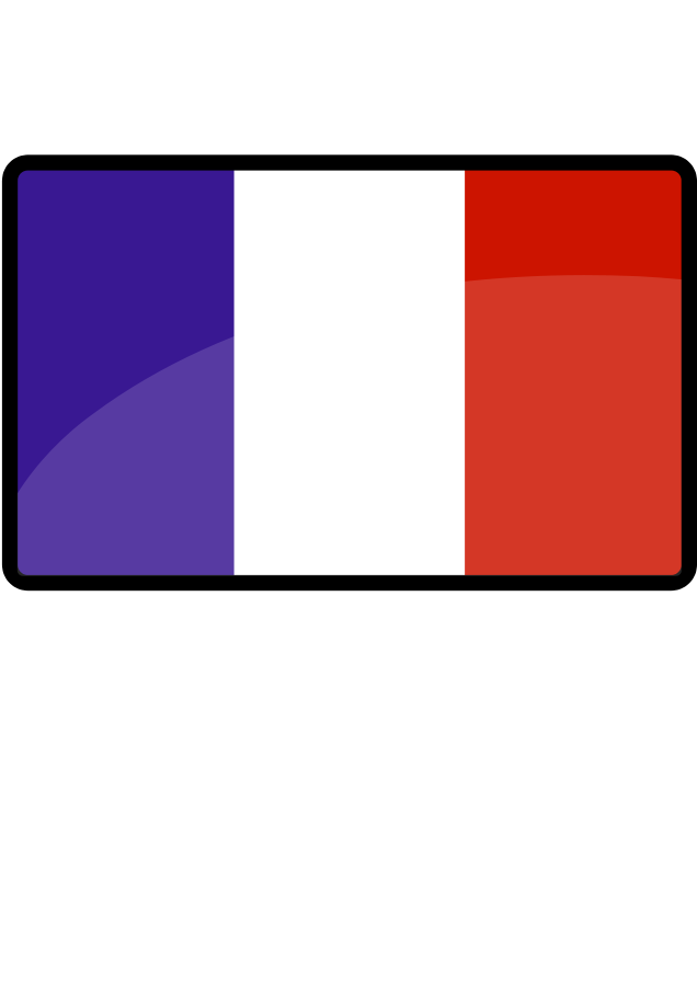 French flag SVG Vector file, vector clip art svg file
