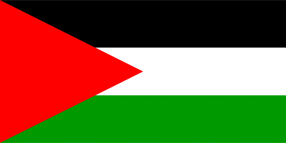 Flag of Palestine vector clip art | Public domain vectors