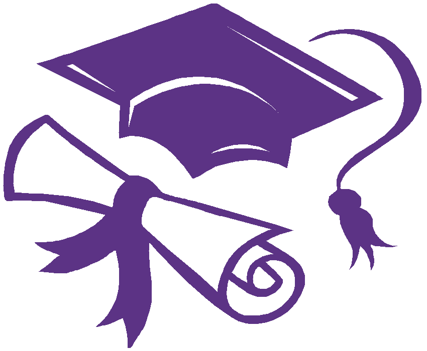 Pin Graduation Cap On Top Of A Text Book School Clipart ...