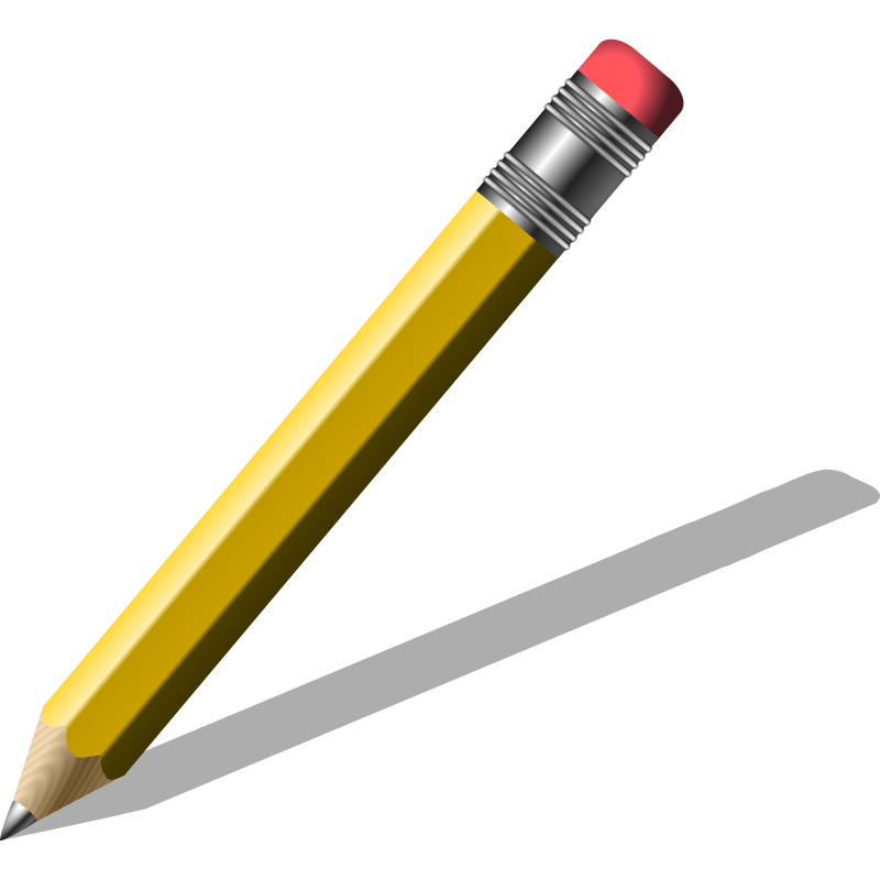 Pencil Writing Clipart