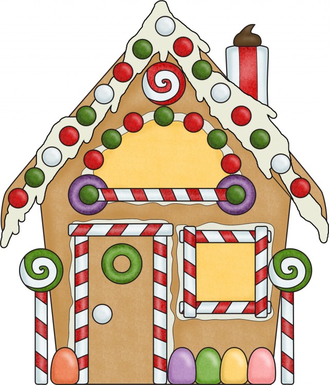 Gingerbread House Outline ClipArt Best 115225 Gingerbread House ...