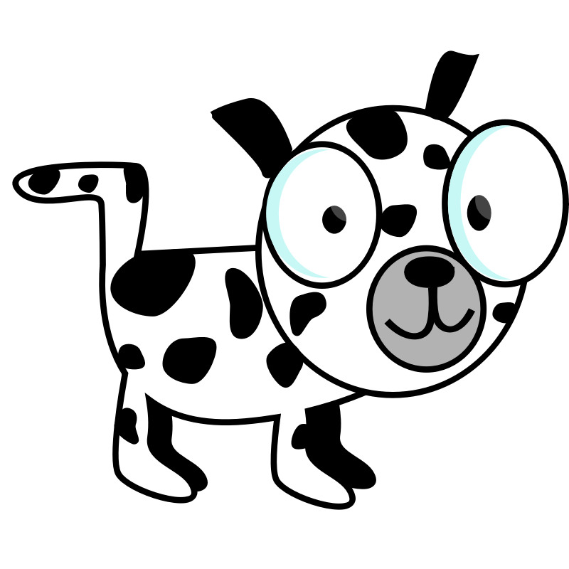 Clipart - Dalmatian dawg