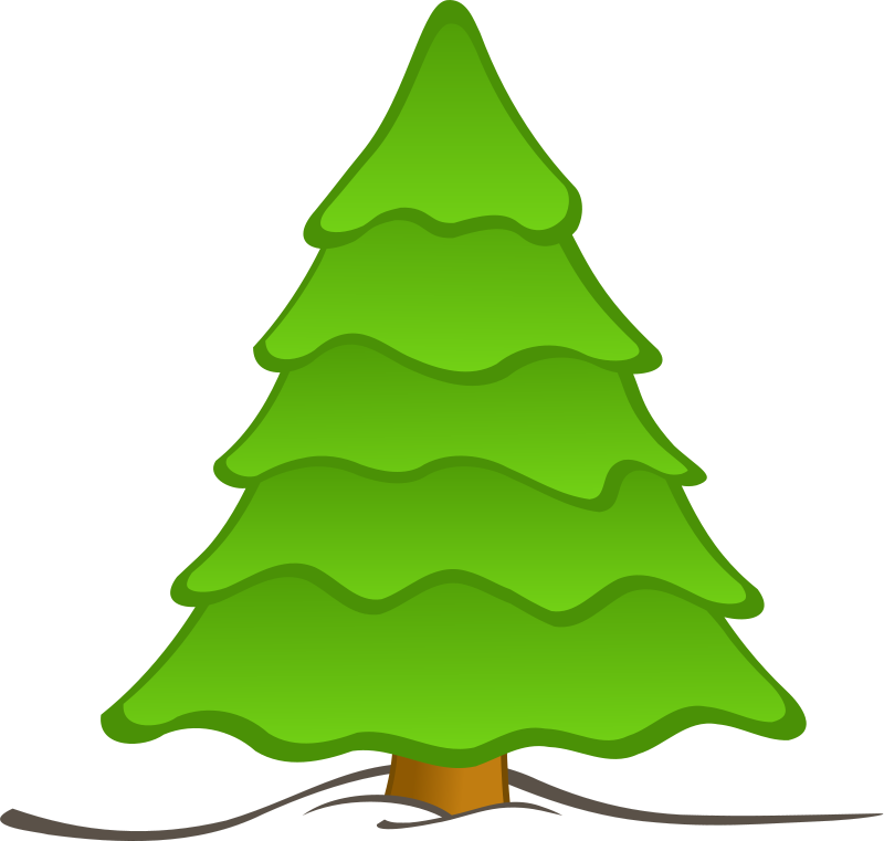 Free Stock Photos | Illustration of a plain Christmas tree ...