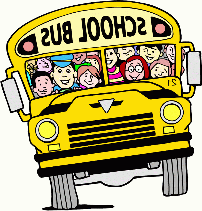 clip art of cartoon bus - photo #40