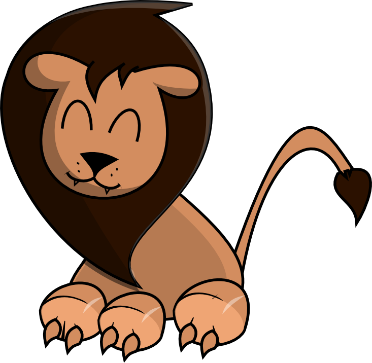 Free Cartoon Lion Clip Art