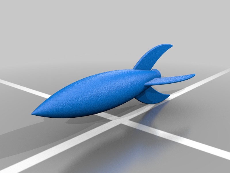 Simple Space Ship by Parmsco - Thingiverse