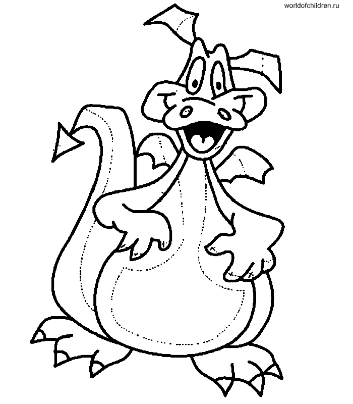 Dragons coloring pages 11 / Dragons / Kids printables coloring pages