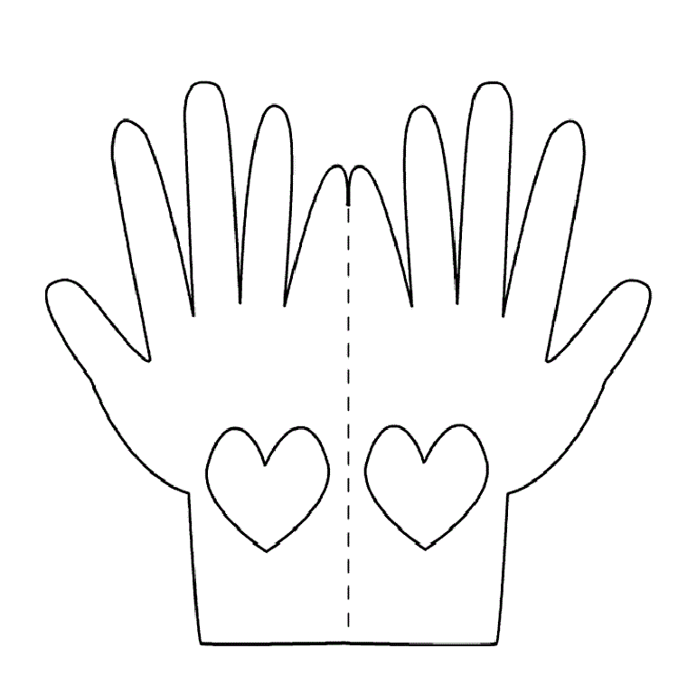 Hand Templates Printable Cliparts co
