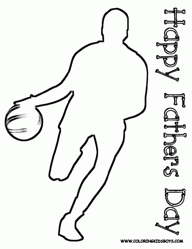 Fishing Rod Coloring Page ClipArt Best 149391 Basketball Color Pages