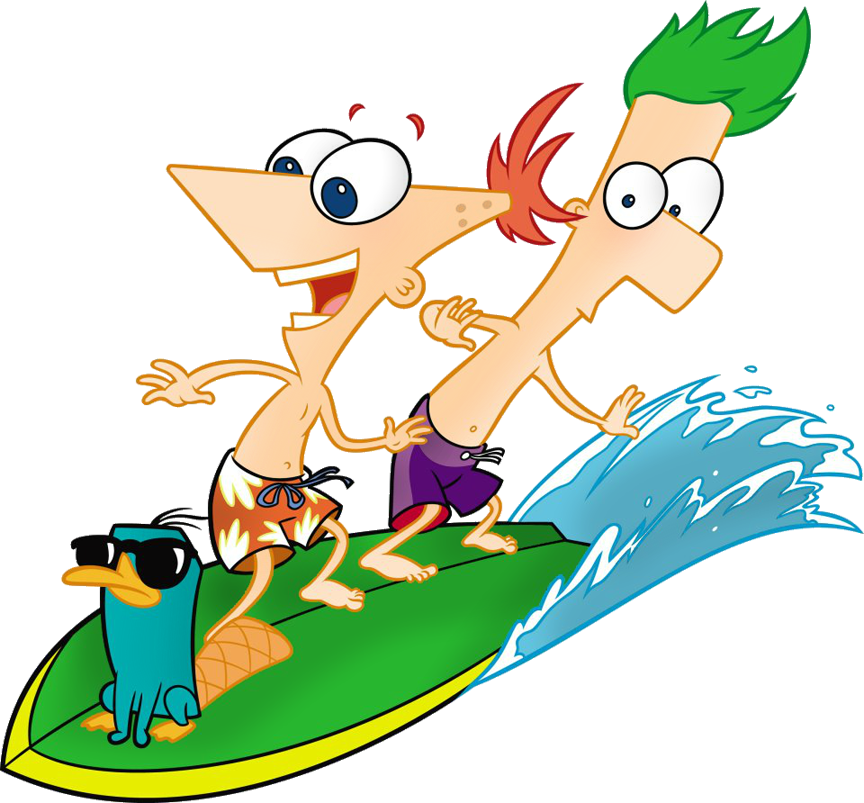 Phineas & Ferb Group Clipart