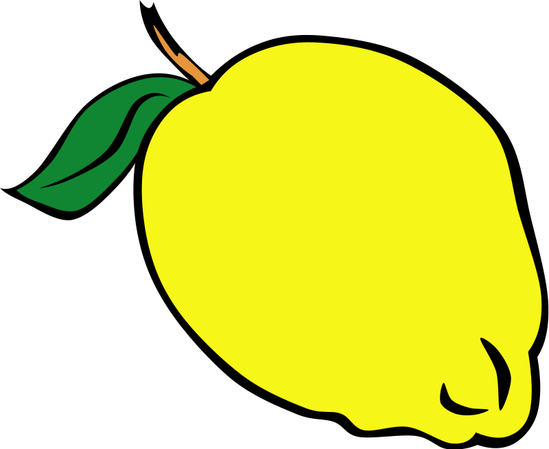 Free to Use & Public Domain Lemon Clip Art