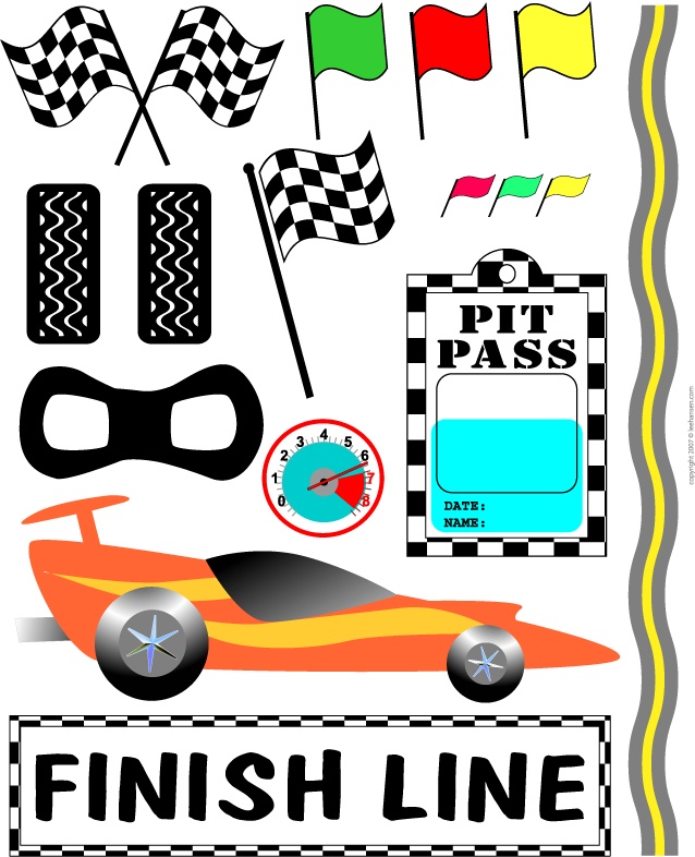 Race Car Clipart For Kids