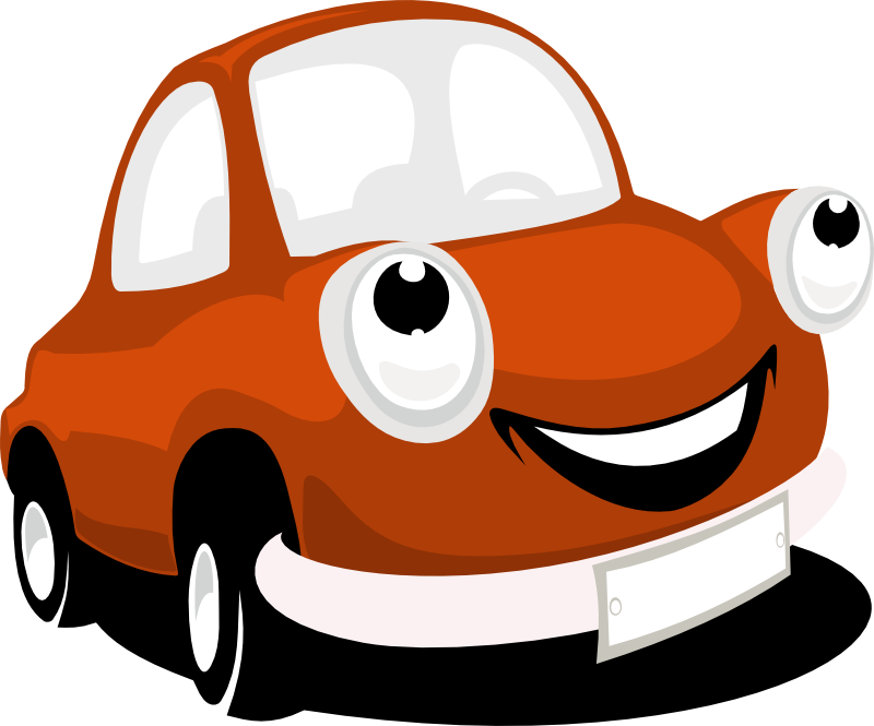 Clipart - Cartoon Car