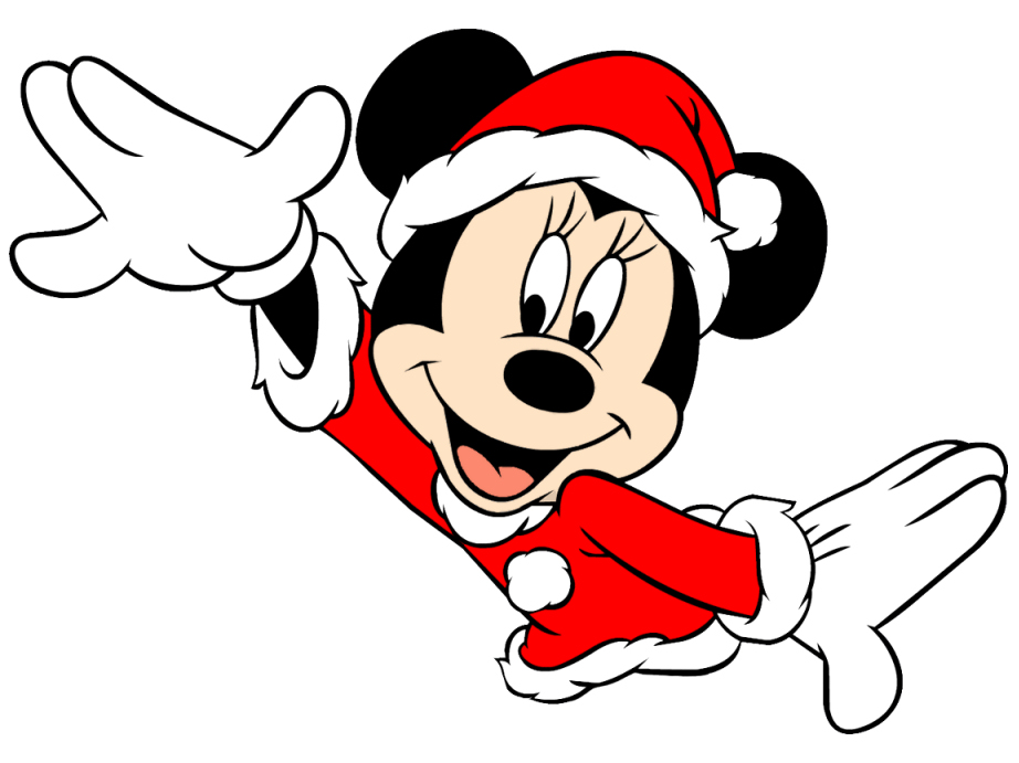 Disney Christmas Minnie Mouse Clipart