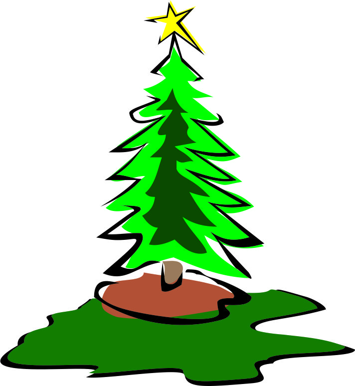 Cartoon Christmas Tree Pictures - Cliparts.co