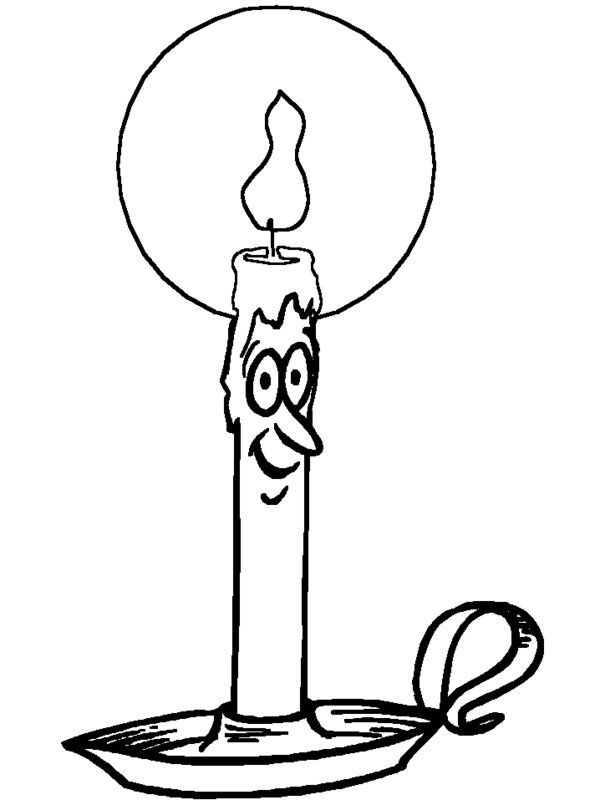 Printable Christmas Candles Coloring Sheet - Picture 9 – Free ...