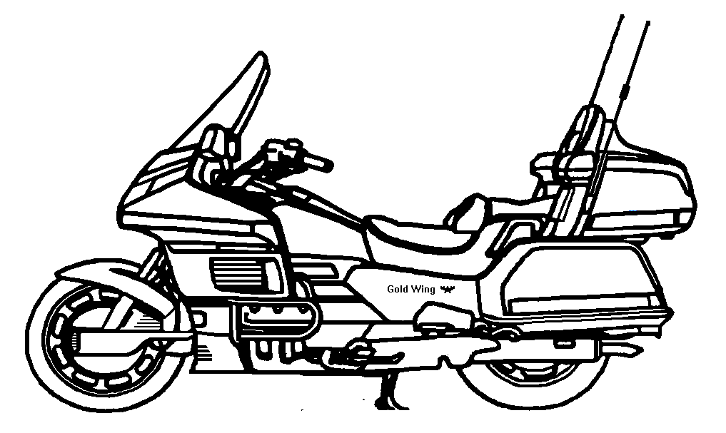Motor Cycle Clip Art