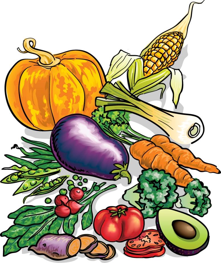 Free Fruit And Vegetables Clipart