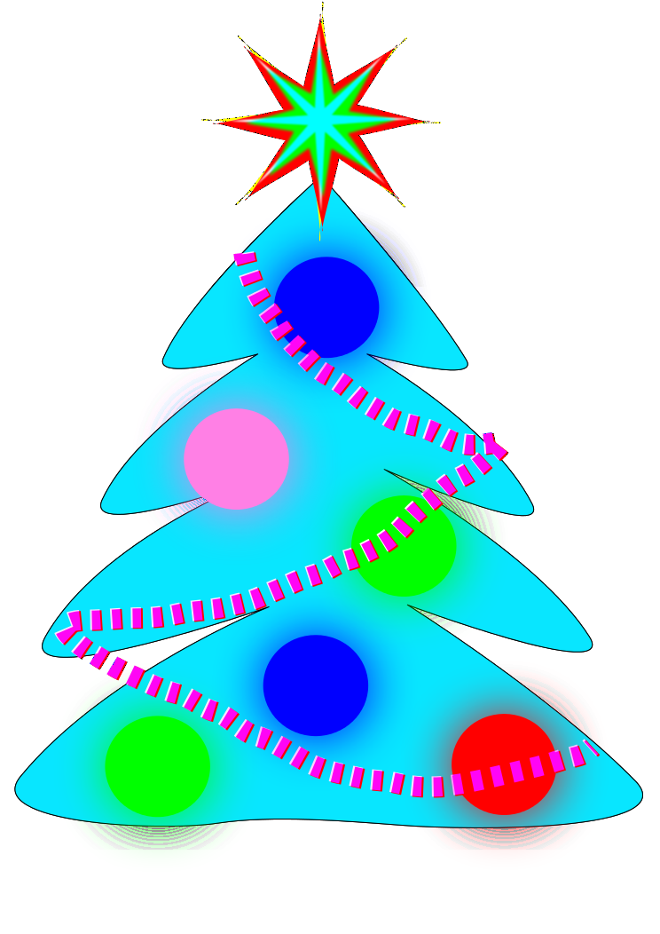 christmas tree clip art free download - photo #40