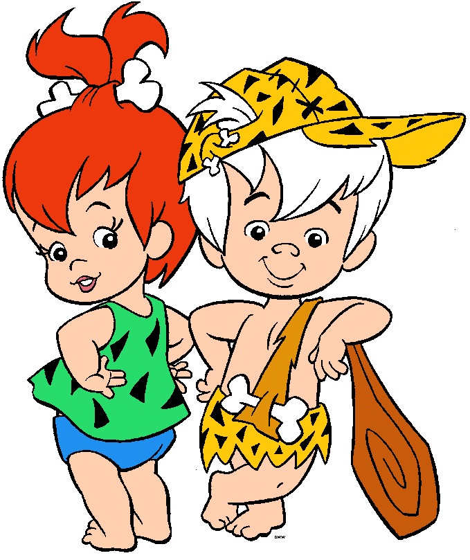 The Flintstones Clipart - Cartoon Characters Images - Fred, Wilma ...