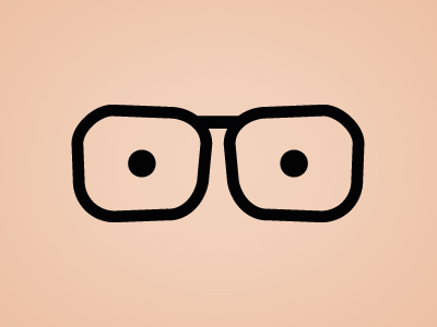 Flat Glasses illustration PSDFree PSD,Vector,Icons,Graphics