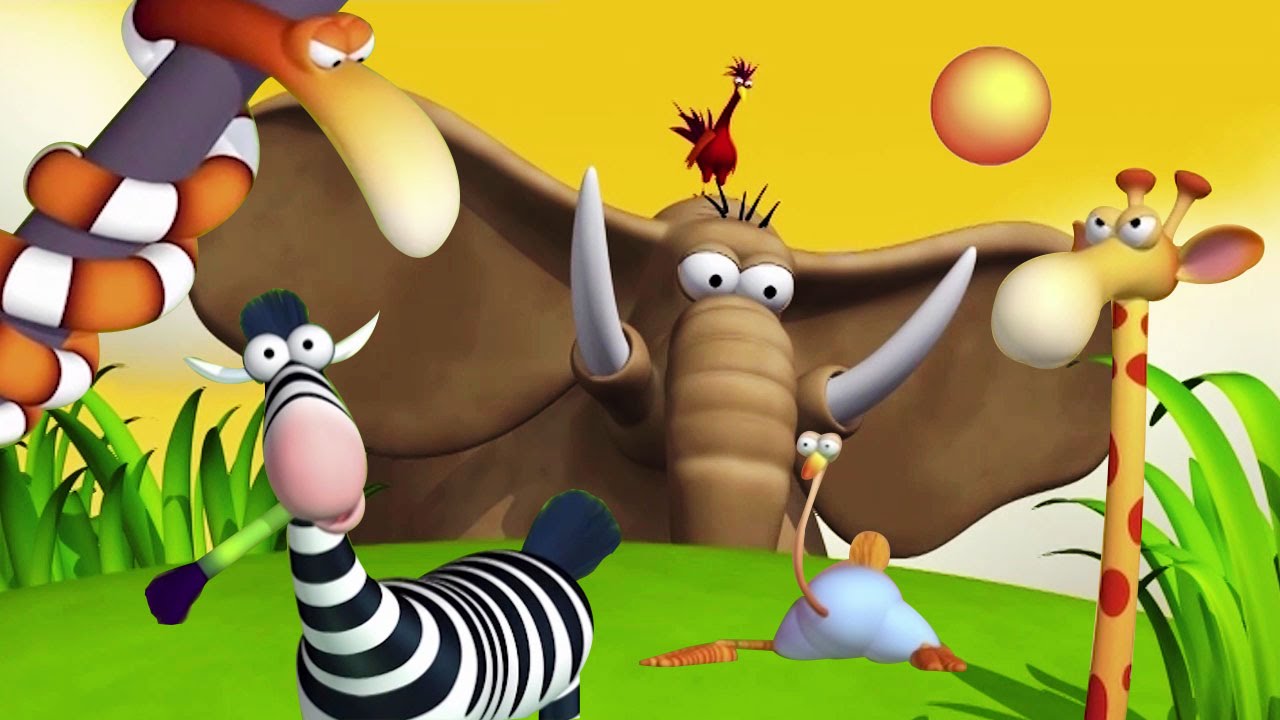 Funny Animals Cartoons Compilation Just for Kids Entertainment ...