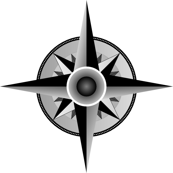 Compass clip art - vector clip art online, royalty free & public ...