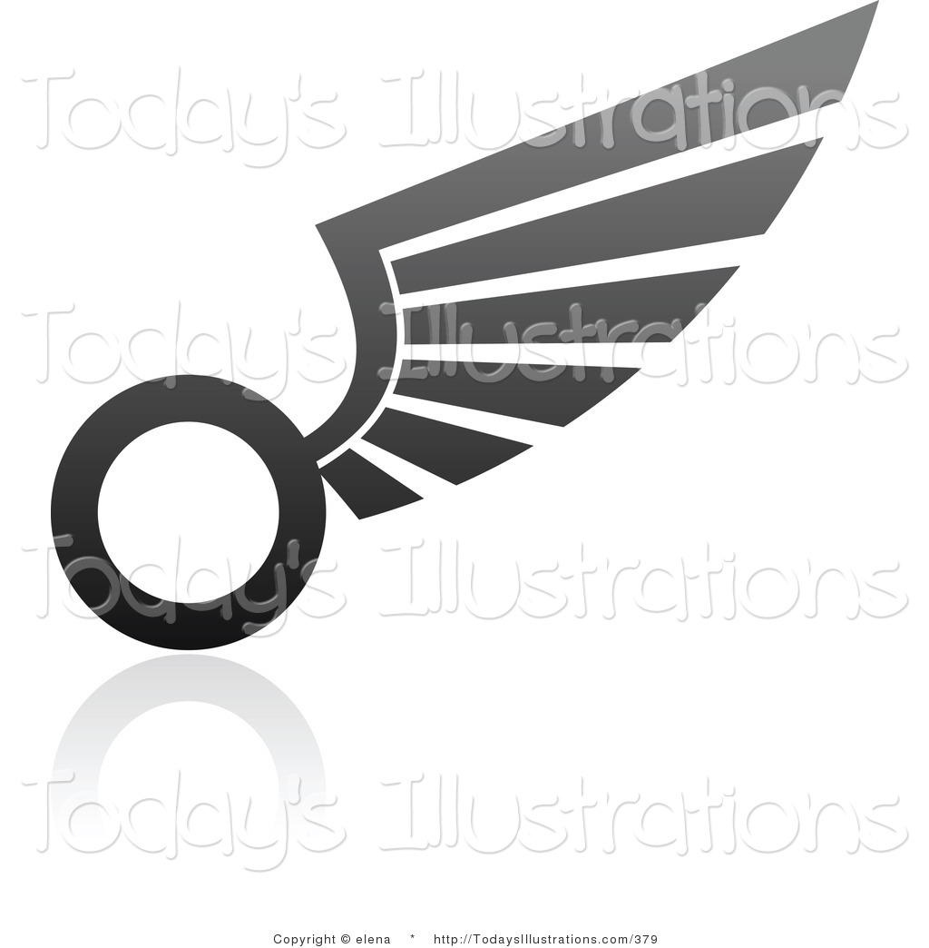 Royalty Free Stock New Designs of Angel Wings