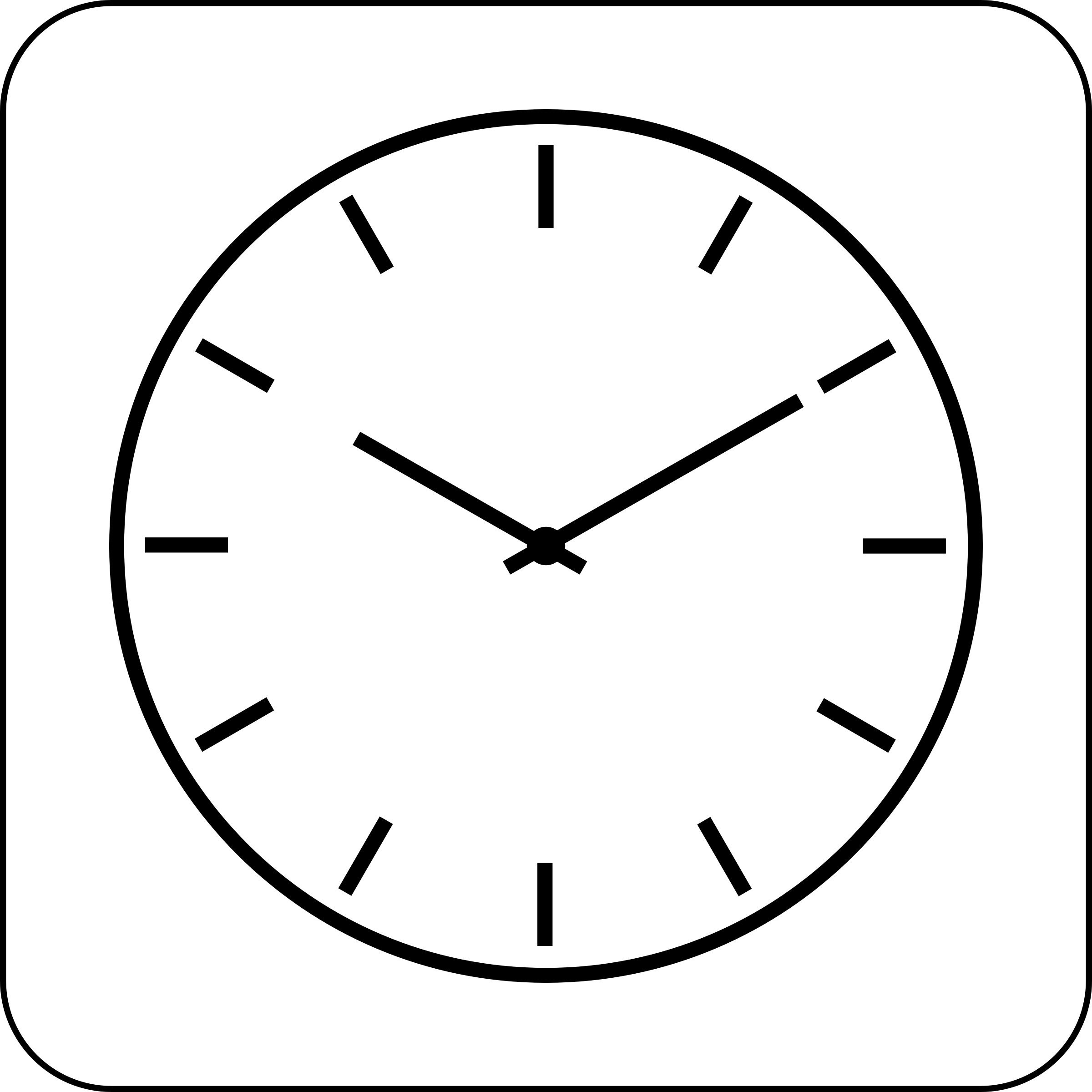 Clipart - Clock Icon
