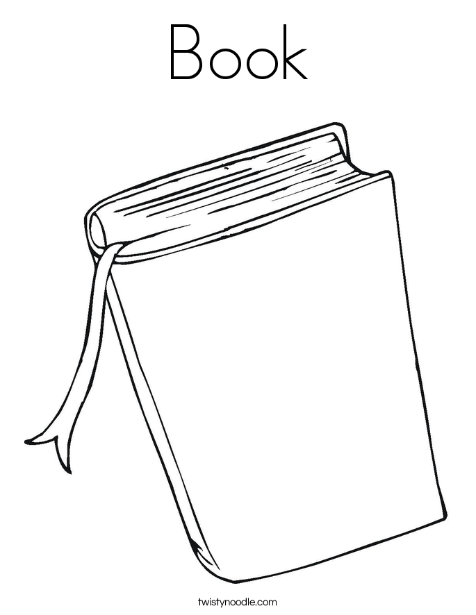 Printable Coloring Book Pages, Open Book Coloring Pages (Fullsize ...