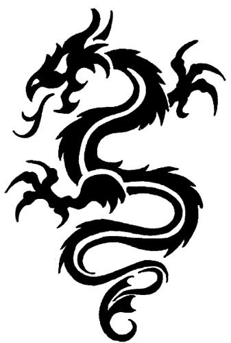 tribal-dragon-tattoo-design- ...