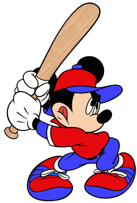 Disney's Mickey Mouse Baseball Clipart 1 --> Disney- - ClipArt ...