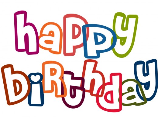 The World: Free Very Cute Birthday Clipart for Facebook!