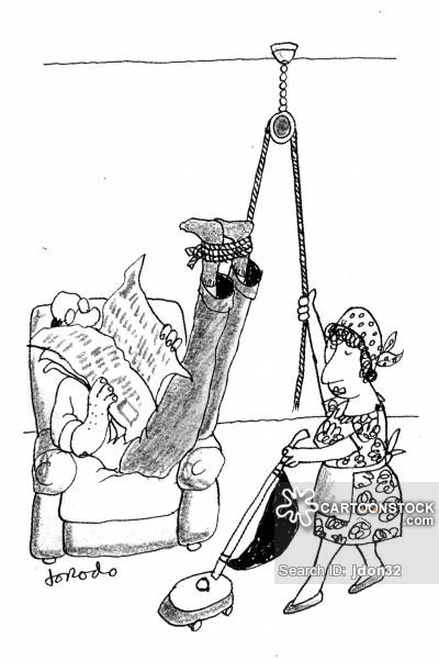Cleaning Ladies Cartoons and Comics - funny pictures from CartoonStock