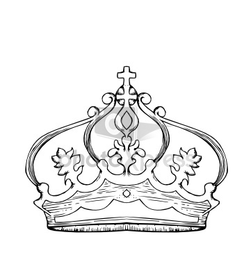 Image gallery for : queen crowns drawing