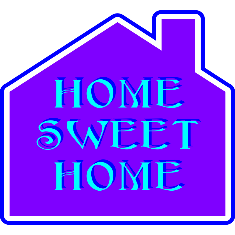 Clipart - Home Sweet Home 2