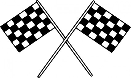 Motor Racing Flags clip art Free vector in Open office drawing svg ...