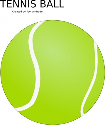 Download Tennis Ball clip art Vector Free