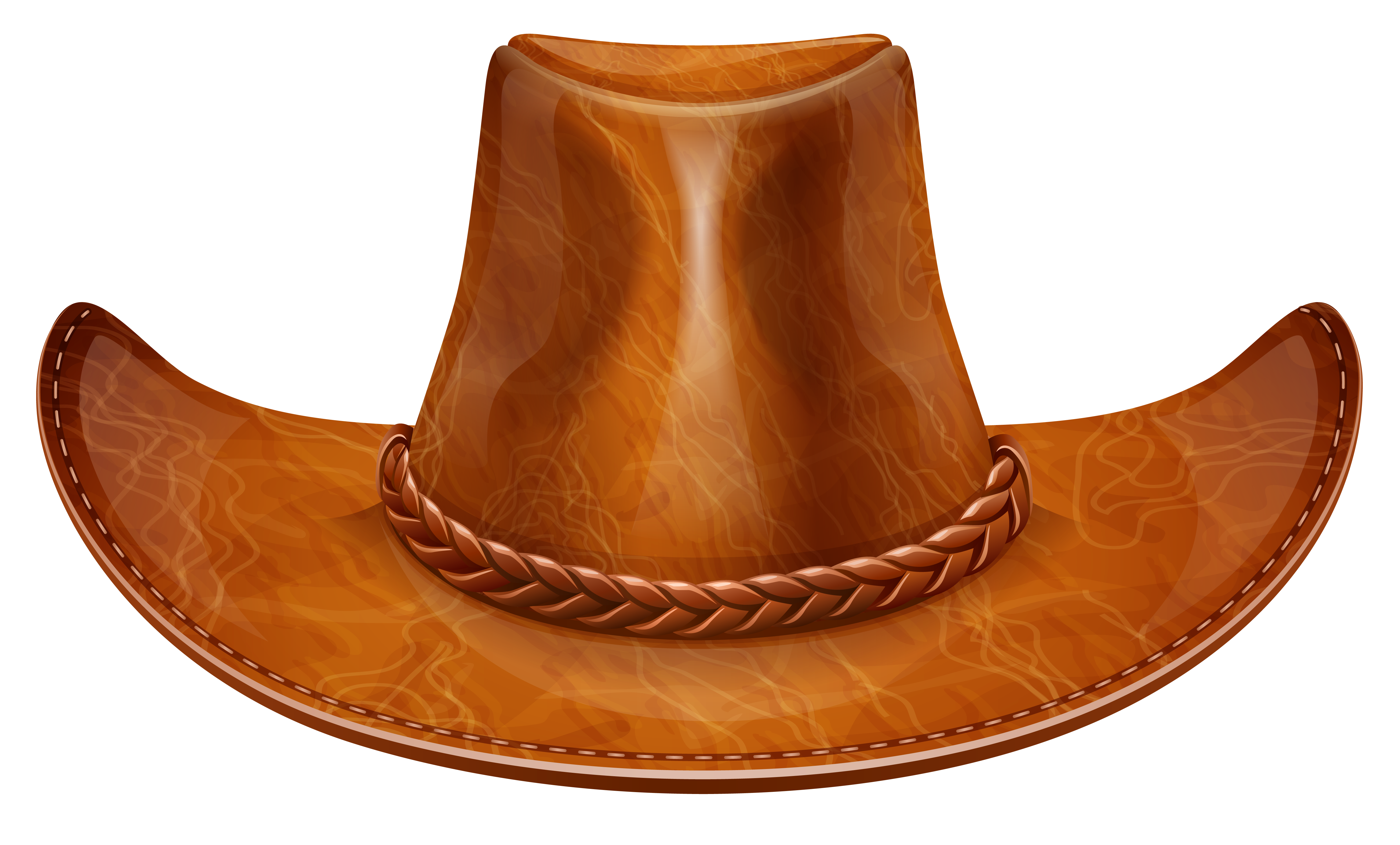 Brown Cowboy Hat PNG Clipart