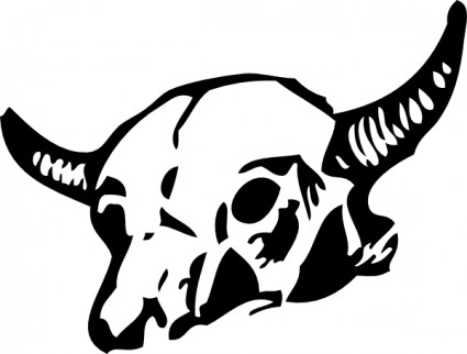 Free cow skull vector art Free vector for free download (about 6 ...