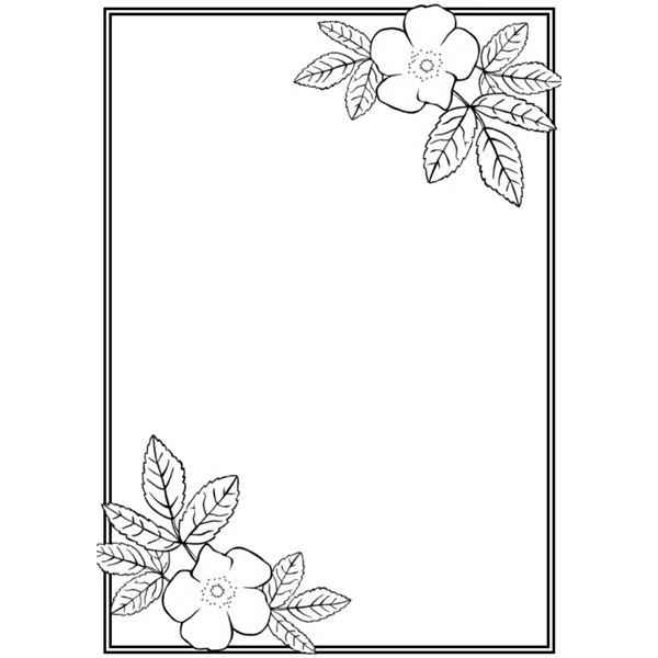 Simple Border Designs To Draw On Paper | picturespider.com