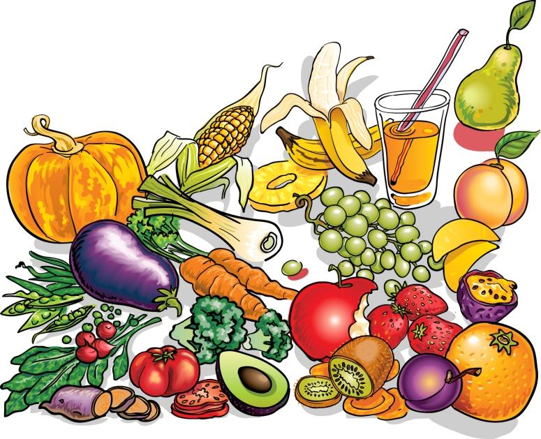 healthy food clipart