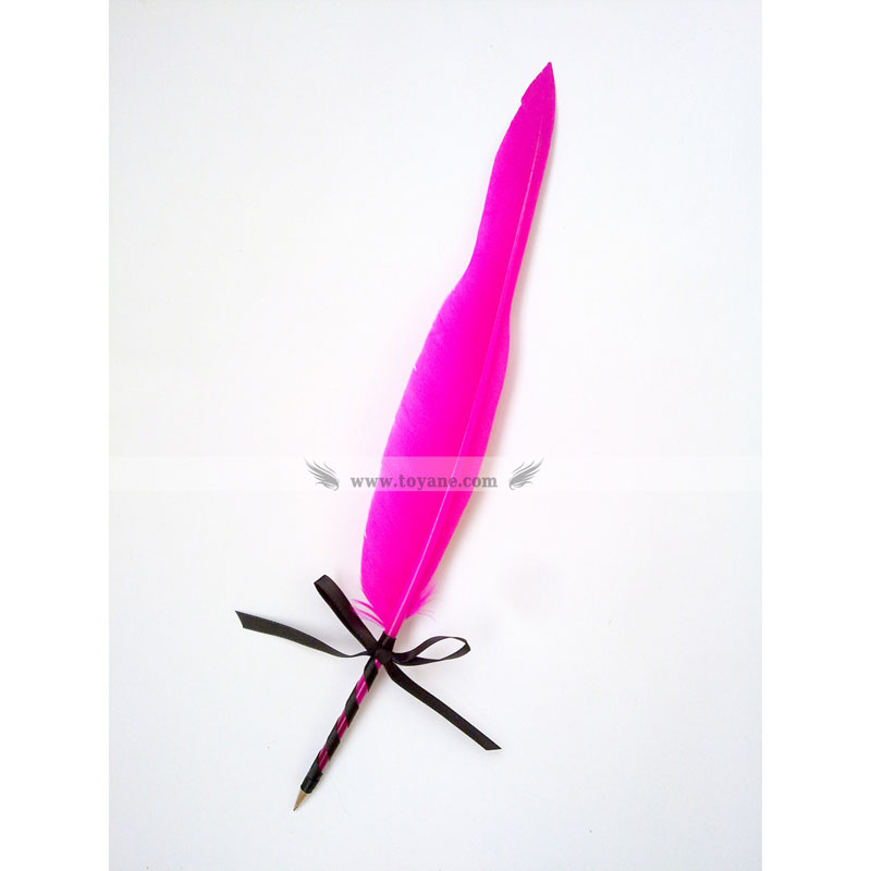 Toyane-feather pen,quill pen,feather ball pen,feather dip pen