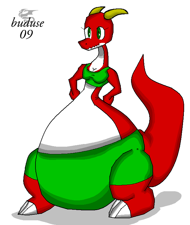 guilmona form fat dragon by buduse on deviantART