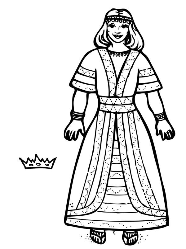 queen queen crown Colouring Pages